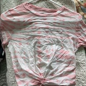 Cute pink striped long sleeve worn many times